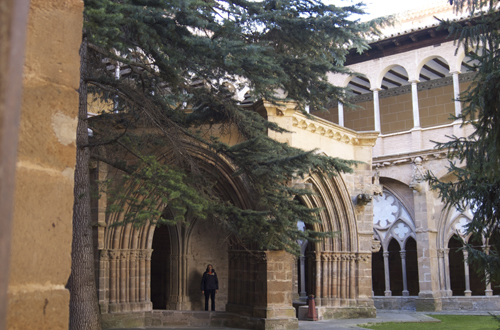 Templete del lavatorio del claustro de Veruela
